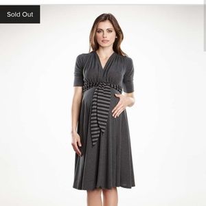 Maternal America Front Tie Dress